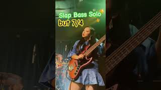 7/4 Bass Solo  #basssolo