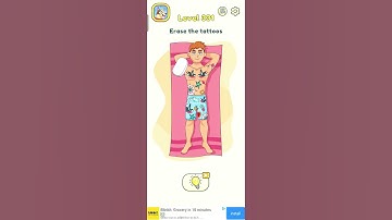 DOP 2 Erase The Tattoos (Walkthrough) #shorts #gaming #dop2 #puzzle #game