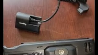 Smallrig D-Tap Dummy Battery Lp-E6Nh Continuous Power For Canon R5, R6, R7 Bmpcc & More