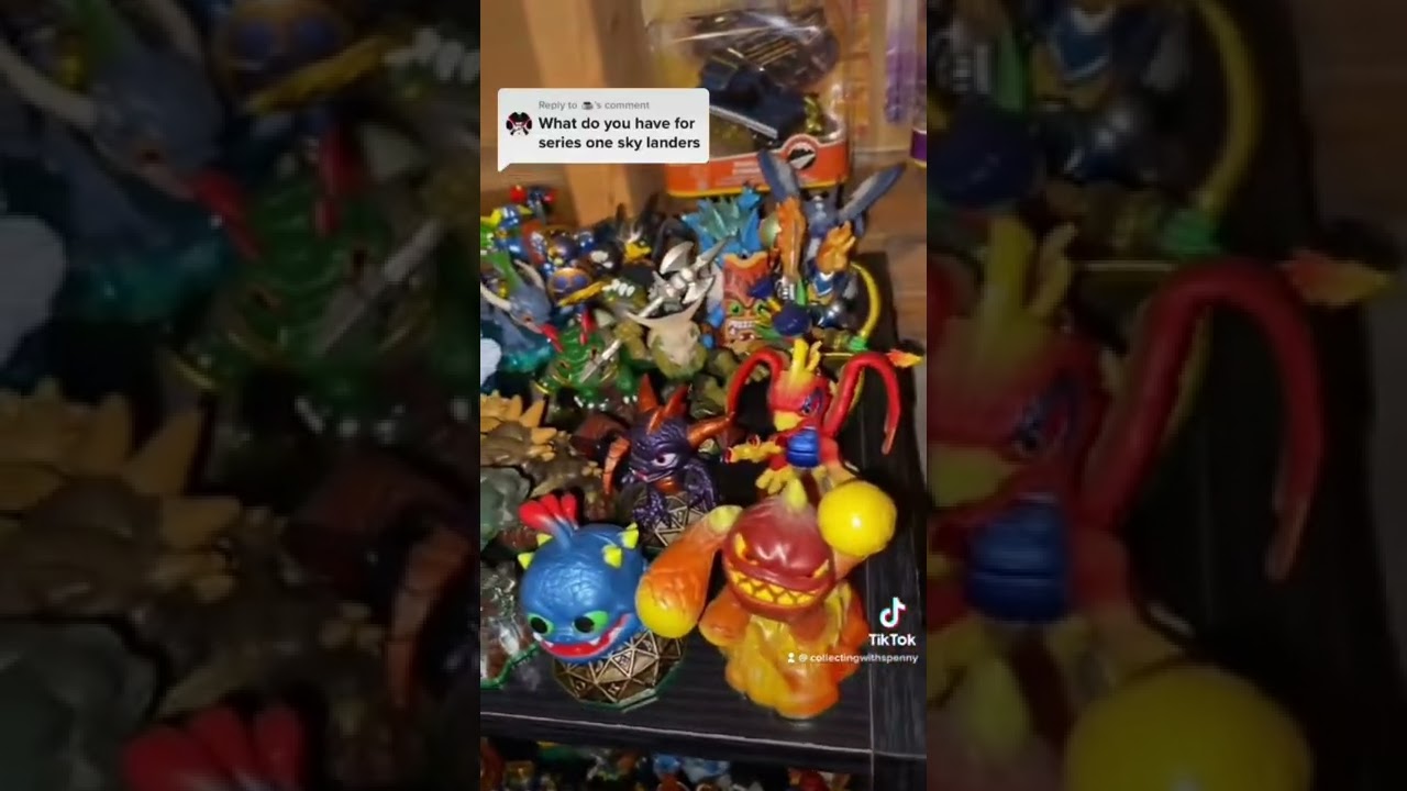 ALL OF MY SKYLANDERS SPYROS ADVENTURE FIGURES! 