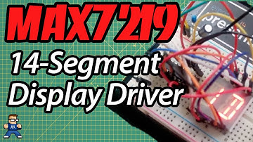 Driving LED Displays With Arduino And MAX7219