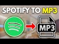 How to Convert Spotify Music to MP3 (2025 NEW) Mp3 Song