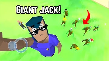 Dude Theft Wars: Open World Sandbox Simulator - Giant Jack vs Zombie - New Version 0.9.0.3