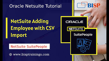 NetSuite Adding Employee with CSV Import | NetSuite Bulk Employee Load Using CSV file | SuitePeople