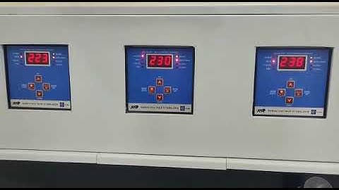 Three Phase Oil Cooled 25 kVA SERVOLTS SERVO VOLTAGE STABILIZER CALL US NOW 8700359635