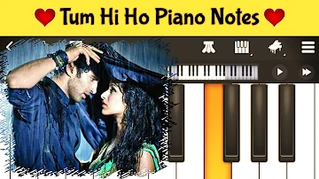 Tum Hi Ho Piano Notes | Aashiqui 2 |  Piano Tutorial