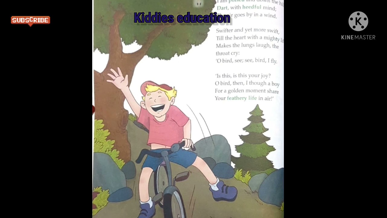 Going down hill on a bicycle- A boy's song explanation |class 4 - MaxresDefault