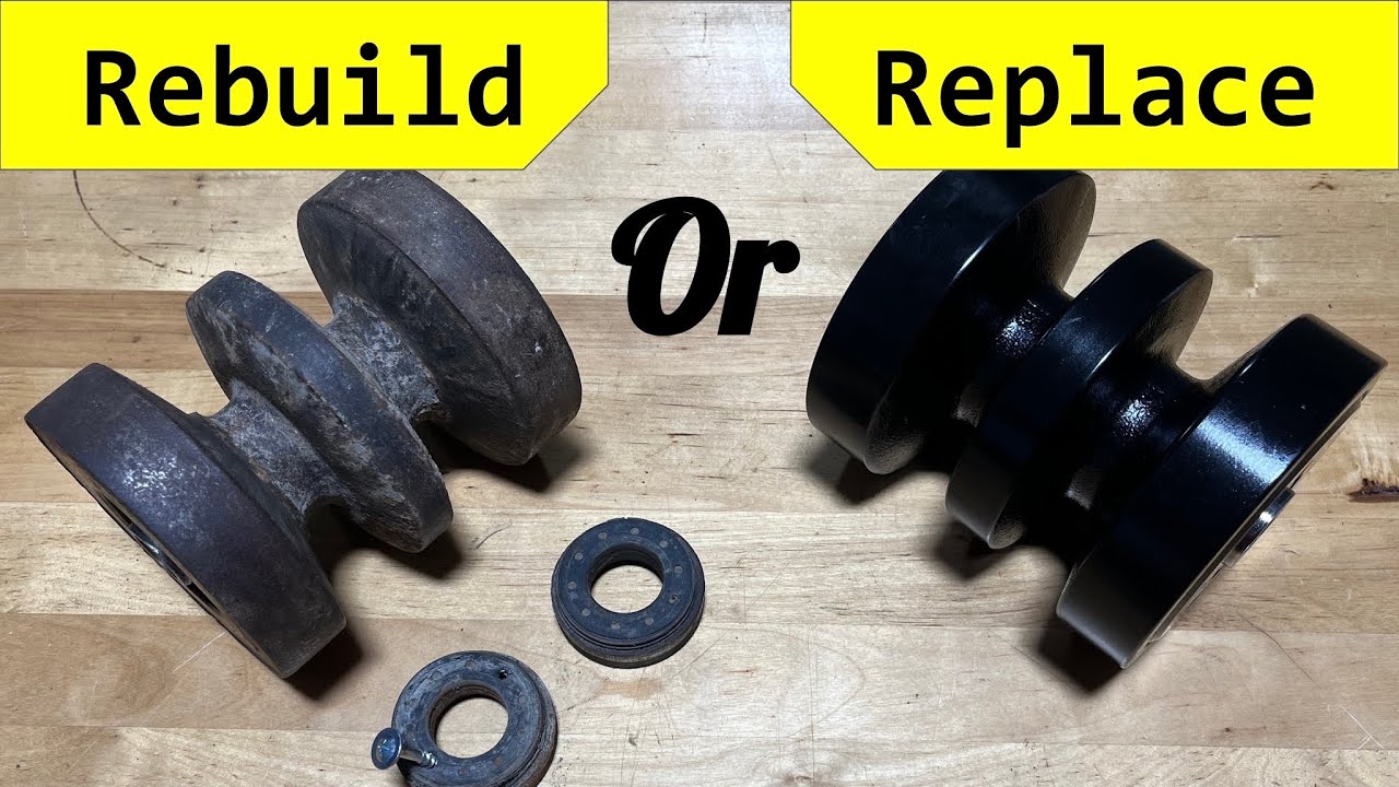 Mini Skid Steer Rebuild: Can Rebuilding Rollers Save $$$?