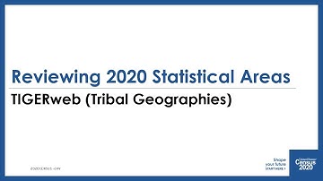 PSAPV 4: Reviewing Tribal Statistical Geographies Using TIGERweb