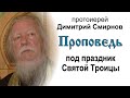 Проповедь под праздник Святой Троицы (2012.06.02)