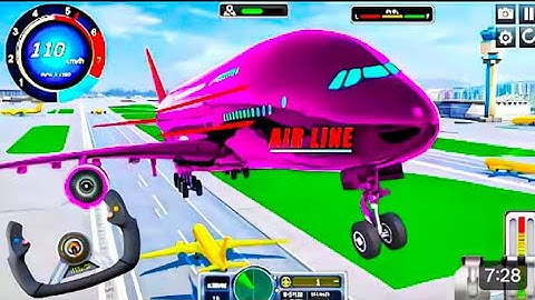 Airplane 3D Pilot Simulator Games- Flying Simulator Plane Games.