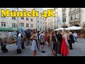 Munich, Germany. Walking tour [4K].