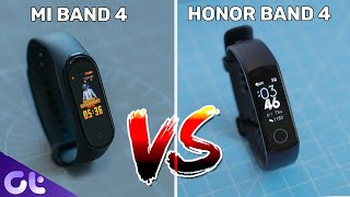 Mi Band 4 vs Honor Band 4 Full Comparison | Which One To Buy? | Guiding Tech
