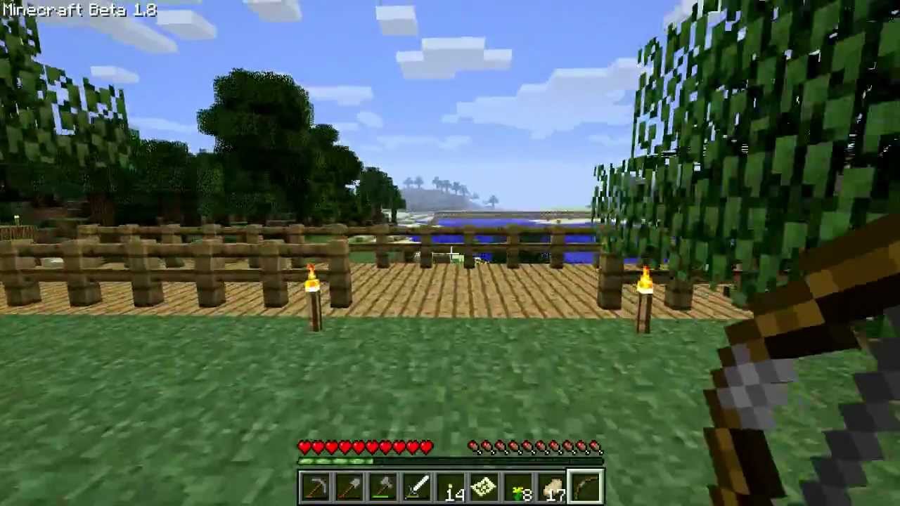 Minecraft 1.8 Update Gameplay NO Commentary - YouTube