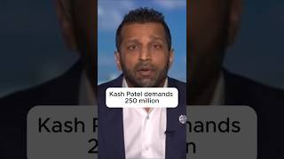 Kash Patel Sues The Atlantic for $250 MILLION! ⚖️ #shorts #news