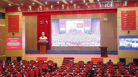 Đảng bộ VKSND tối cao tham dự Hội nghị toàn quốc quán triệt Quy định số 144-QĐ/TW và Chỉ thị số 35