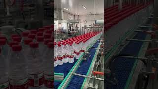 PE bottles sleeve wrapping equipment automatic #machine #cleanerfillingmachine #factory #copper #cnc