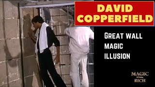 David Copperfield great wall Magic illusion