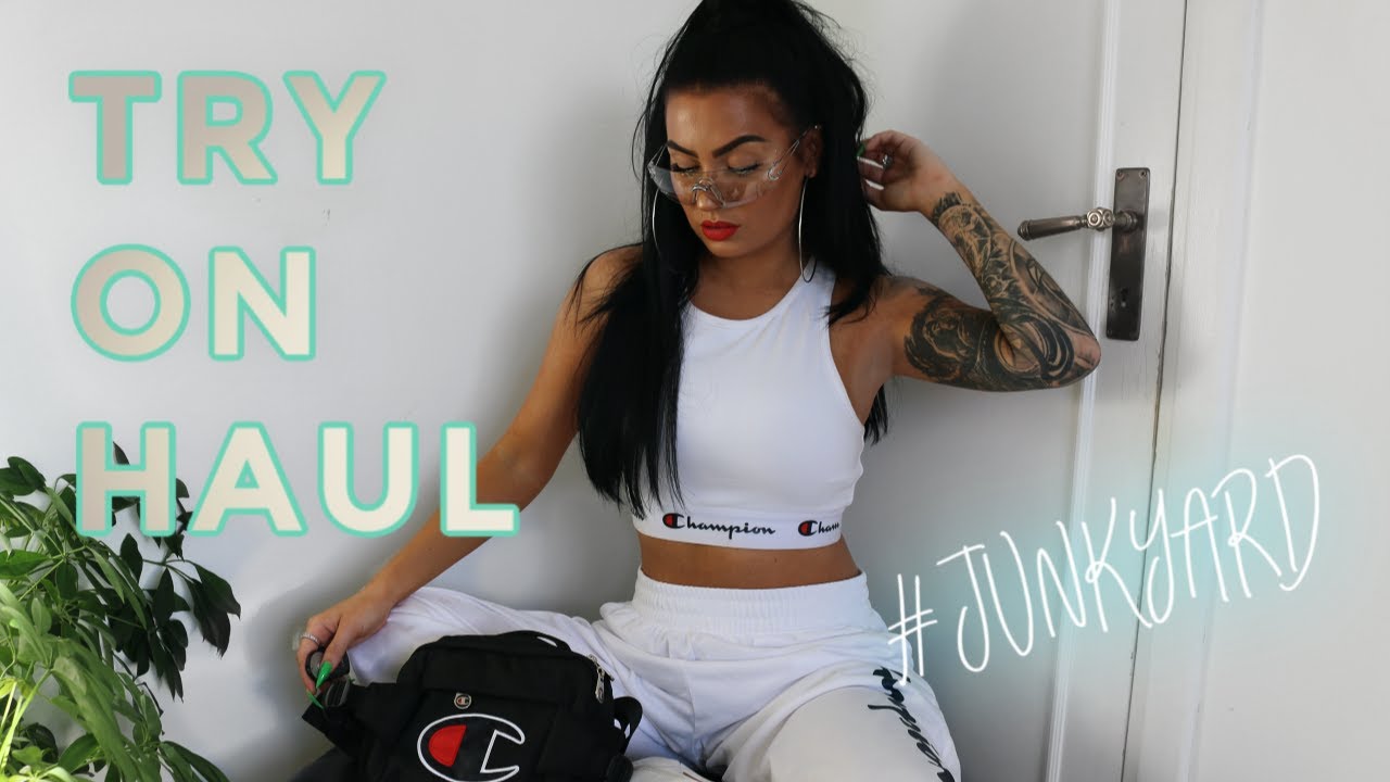 Try on Haul | Junkyard - YouTube