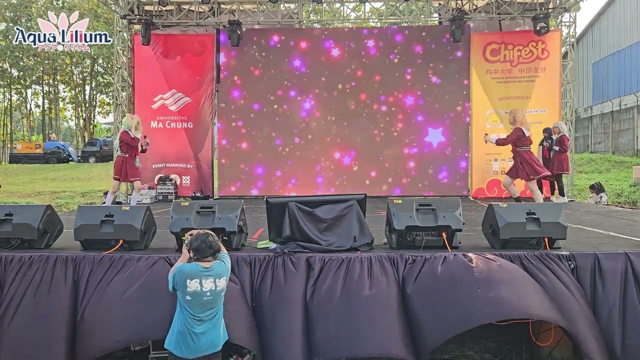 [Aqua Lilium] Hasu no Sora dance cover Medley unit KNOT,identity, Retrofuture,mix shake