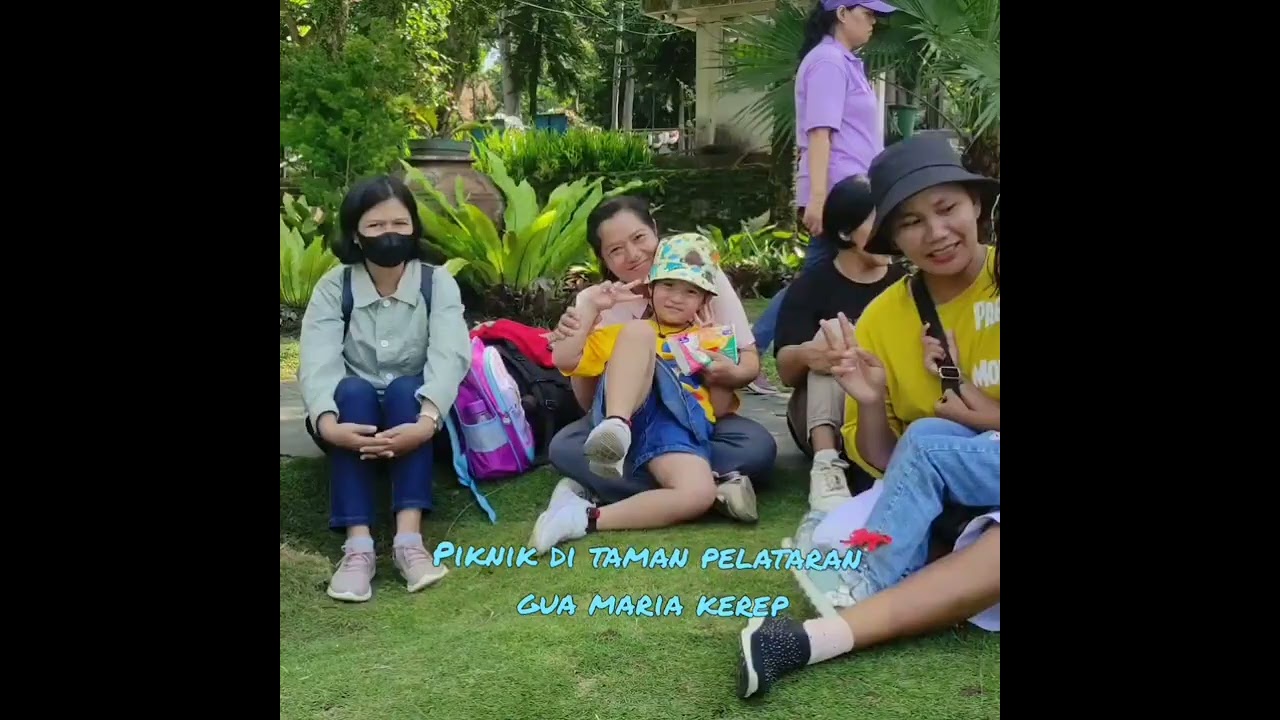 Ziarah bersama KB TK Pangudi Luhur Muntilan ke Gua Kerep dan Saloka Park