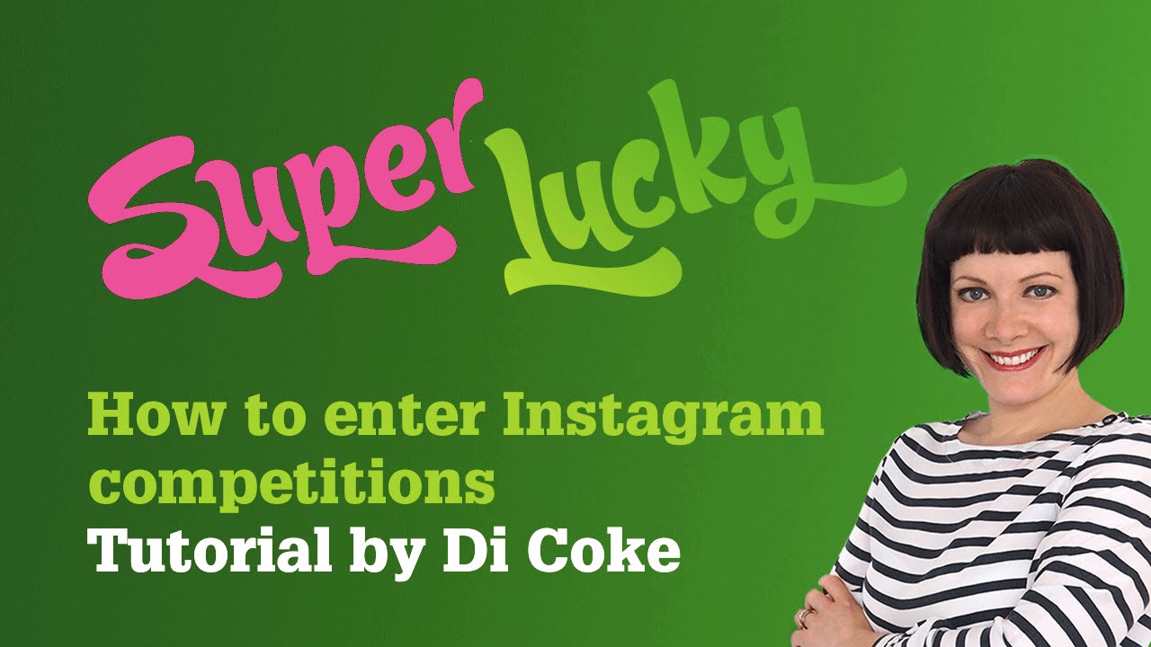 Enter the competition. Enter to Instagram.