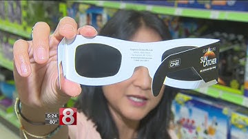 Finding the right glasses to view the eclipse safely