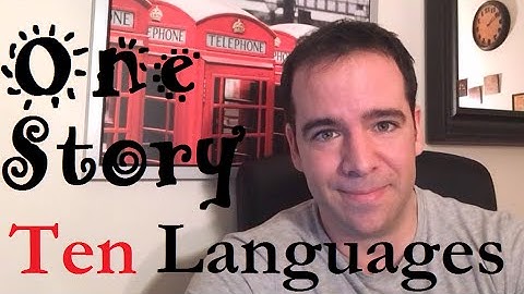 Polyglot Tells A Story In 10 Languages: Why Are Children So Good At Learning Languages?