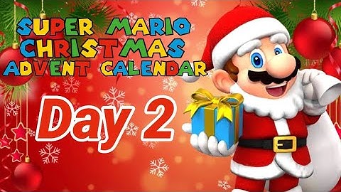 Super Mario Christmas Advent Calendar: Day 2