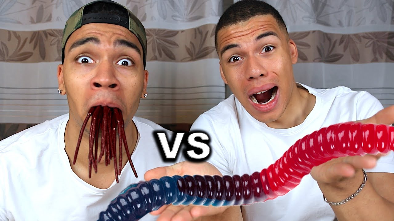 Gummi Essen Vs Echtes Essen Teil 1