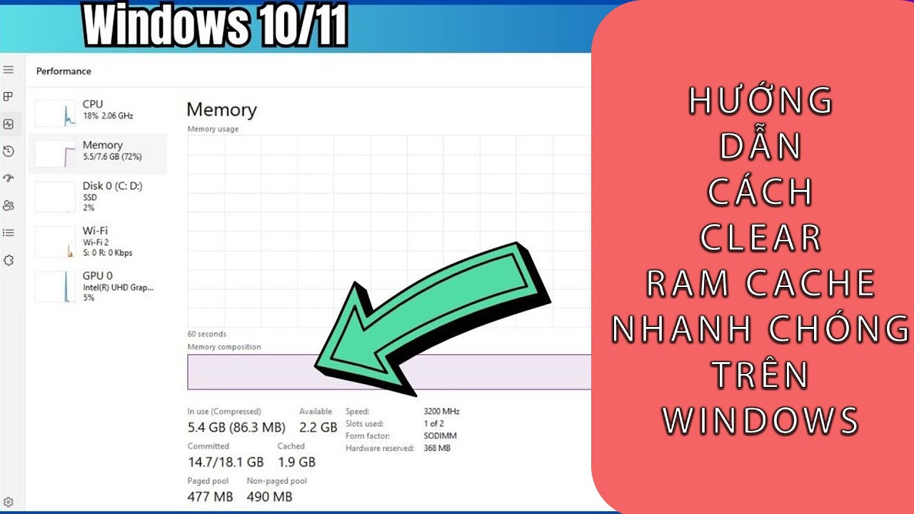 Hướng Dẫn Cách Clear Ram Cache Trên Win 10/11 Dễ Dàng và Nhanh Nhất ...