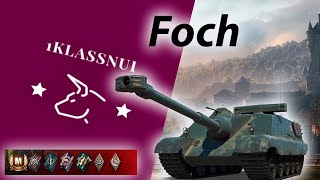 AMX 50 Foch 9лвл. Первый бой, обкатка