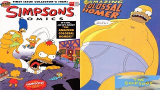Simpsons Comics #1 (1993) "The Amazing Colossal Homer"