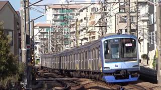 横浜高速鉄道みなとみらい線Y500系Y514F各駅停車元町中華街行き白楽カーブ通過