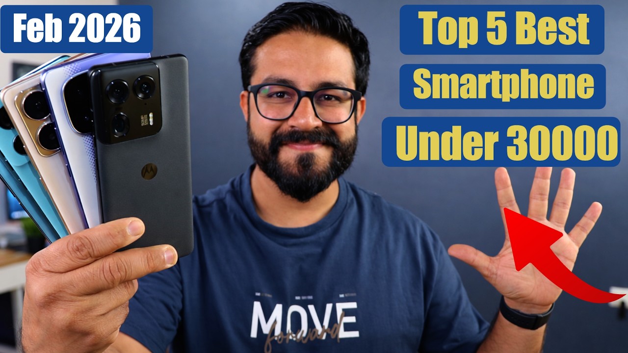 Top 5 Best Phone Under 30000 in Feb 2026 I best 5g mobile under 30k ...