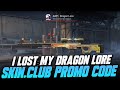 I LOST MY DRAGON LORE 😭 (SKINCLUB PROMO CODE 2024) SKINCLUB PROMO CODE