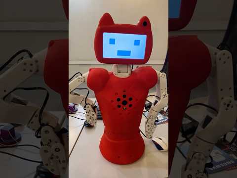 Робот говорящий робокот консультант Альфабанк