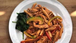 Instant pot chicken fajita pasta