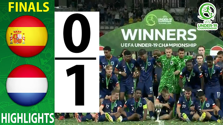 Spain U19 vs Netherland U19 | All Goals & Highlights | Euro U19 FINALS | 27-06-2025
