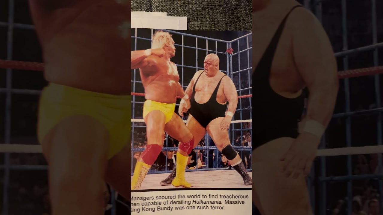 WWE Hulkamania Magazine with Hulk Hogan and Some of His WrestleMania Opponents 