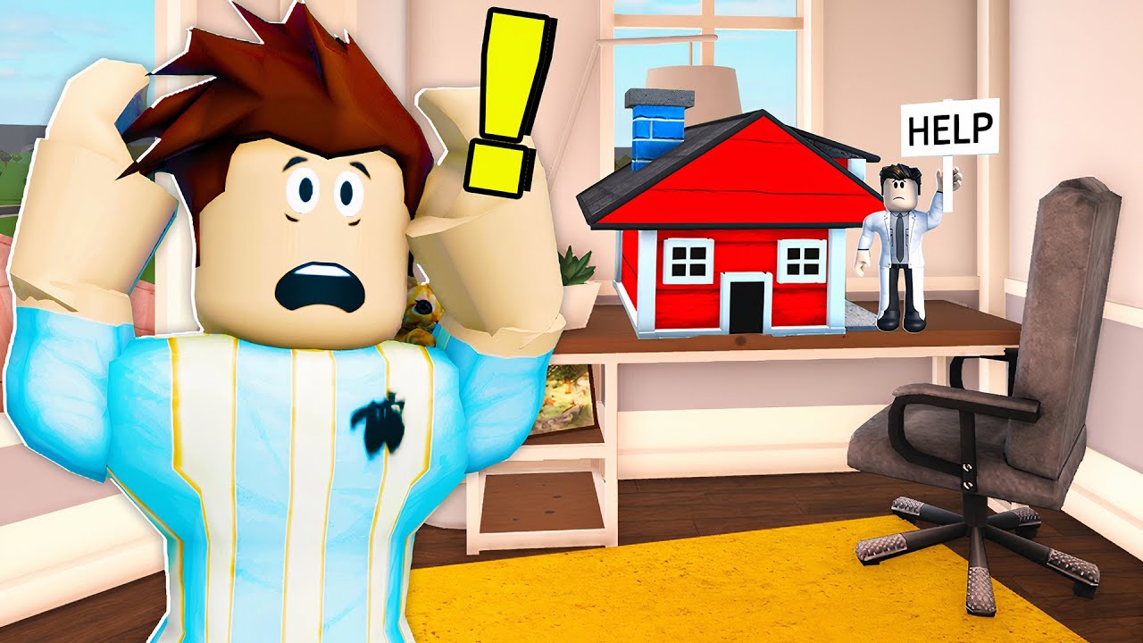 I Found TINY HOUSE Inside My Home!! (Roblox Bloxburg) 