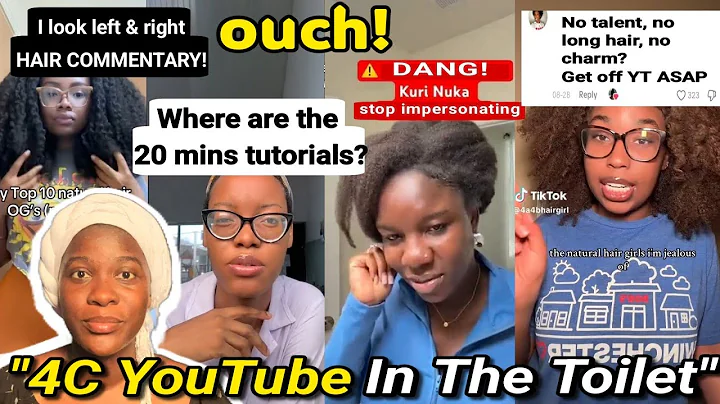 OUCH! 😬 4C YOUTUBE IS SO IN THE TOILET! BLACK GIRLS PIVOTING NATURAL HAIR FROM YOUTUBE TO TIKTOK