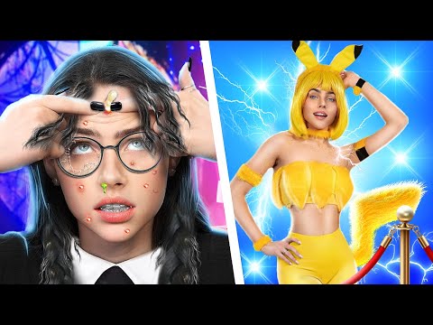 Уэнсдей vs Покемон! Покемон в реальной жизни!