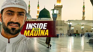 Madina Masjid Nabawi Latest Video from INSIDE during COVID 19 | madina live