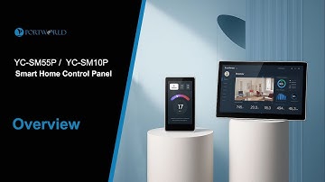 Portworld YC-SM55P & YC-SM10P | Smart Control Panels for Home & Office Automation