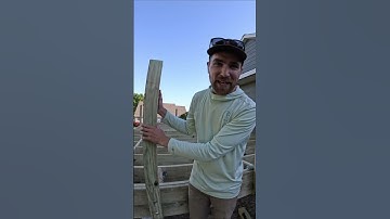 I’m impressed with the tension ties for the guard rails on this deck #deckbuilding #guardrail