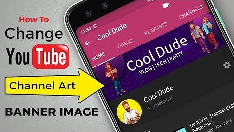 how to change YouTube channel banner Cover Photo On Android & ios 2021