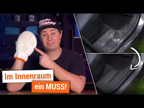 RICHTIG GUT! Test vom CarPro InnerScrub | der Auto Innenraum Handschuh | Auto Innenraum reinigen