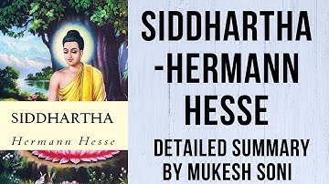 Siddhartha | Hermann Hesse | Novel Summary All Chapters | BCU | 4th sem. BCA | Generic English