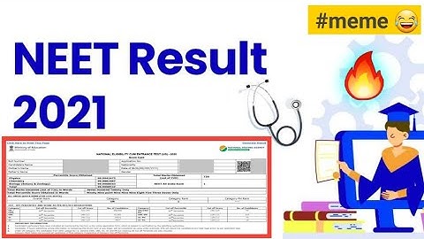 NEET 2021 Result | Neet 2021 aspirants Current situation | Neet result 2021 meme 😂 #shorts